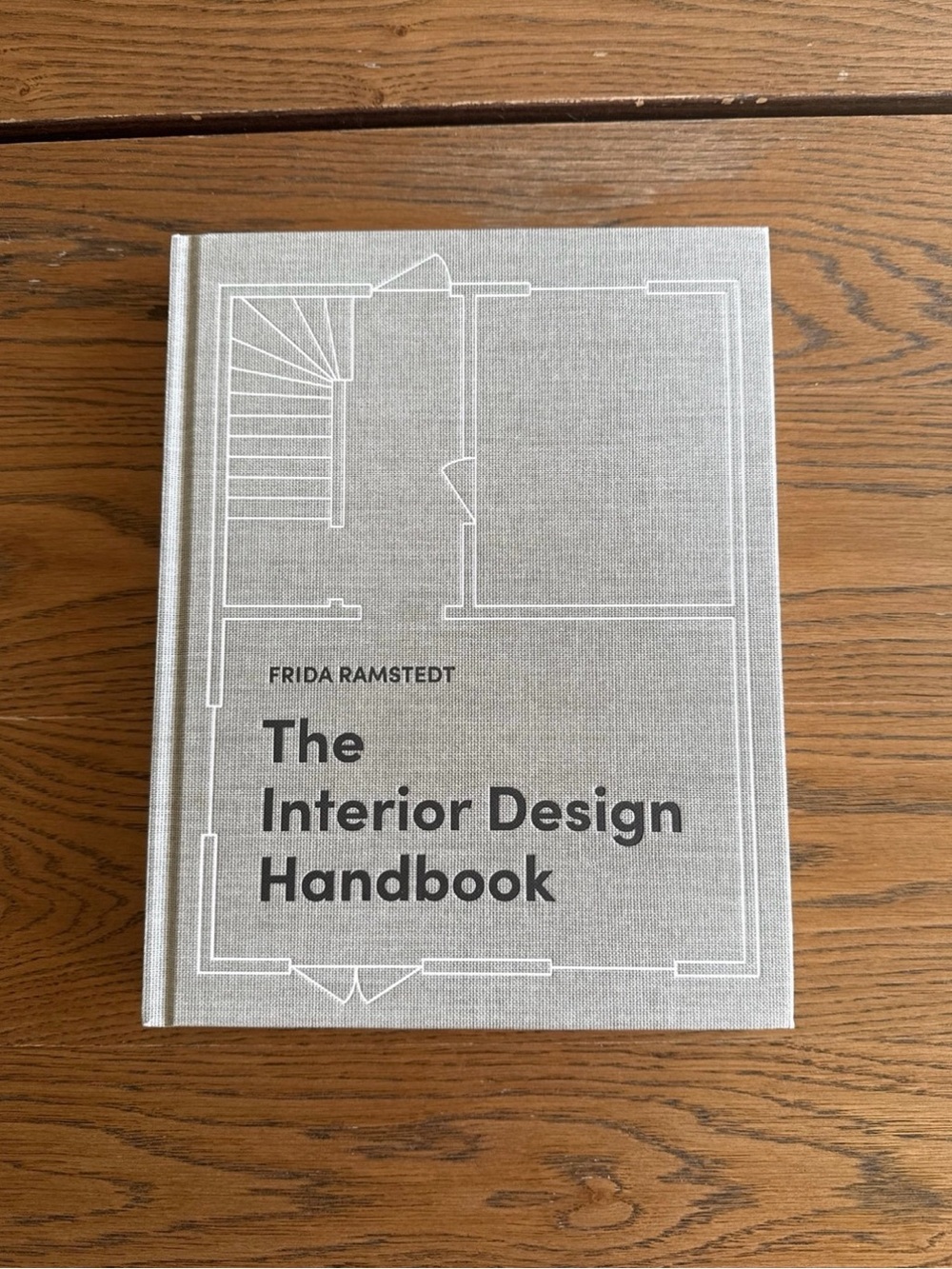The Interior Design Handbook by Frida Ramstedt - Light Gray Linen Cover